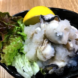 冬☆牡蠣のみぞれ煮☆鉄分補給